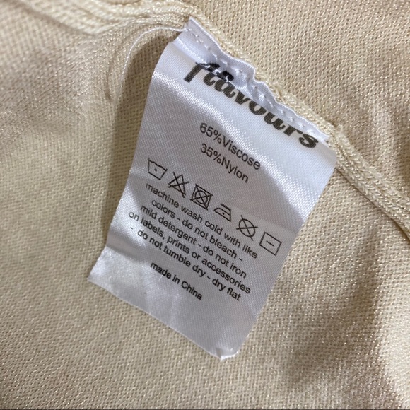 4 Funky Flavours Long Belted Cardigan Size S NWT - Picture 12 of 13